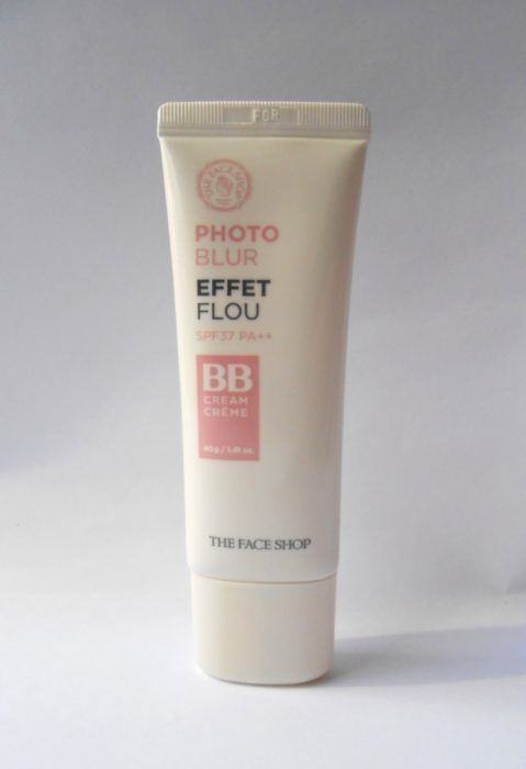 The Face Shop Photo Blur BB Cream Review