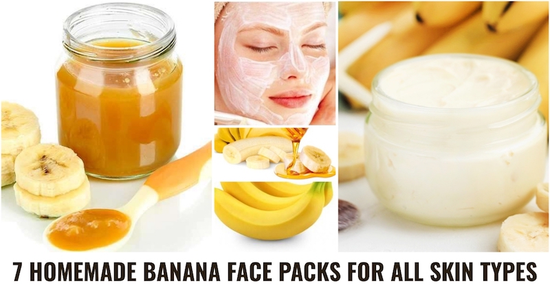 Banana face packs