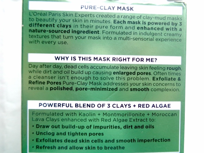 loreal-paris-pure-clay-mask-exfoliate-and-refining-treatment-mask-review3