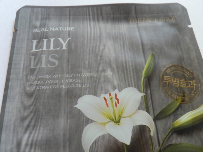 The-Face-Shop-Real-Nature-Lily-Face-Mask-packaging