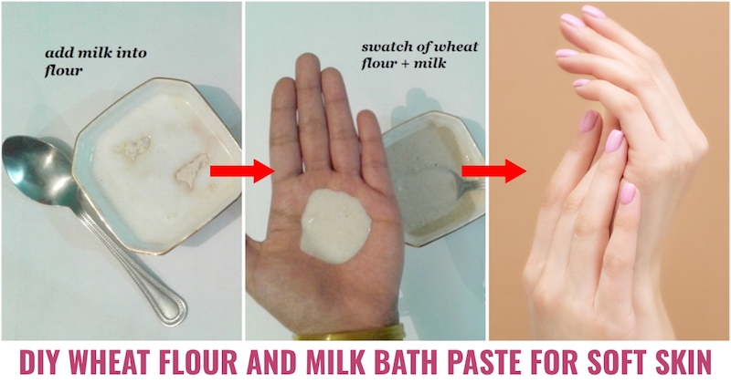 Wheat Flour Bath Paste