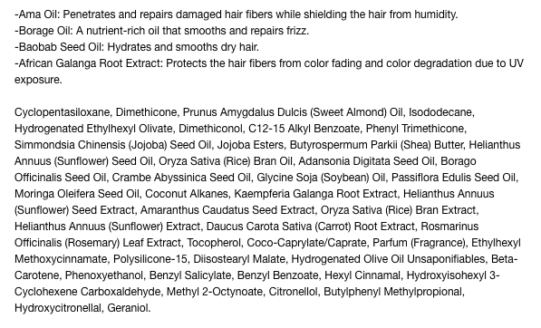 ouai-hair-oil-ingredients