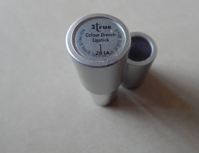 2True Cosmetics Colour Drench Lipstick - Shade 1 Review5