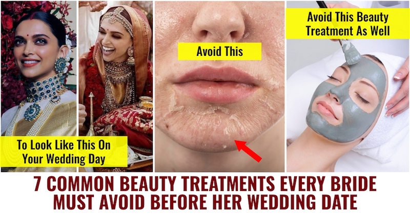 Avoid bridal treatments