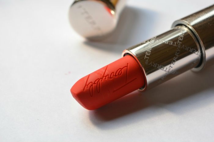 By Terry Rouge Terrybly Lipstick #200 Frenetic Vermilion Review2