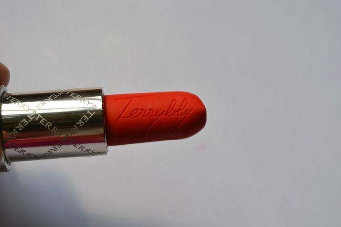 By Terry Rouge Terrybly Lipstick #200 Frenetic Vermilion Review5