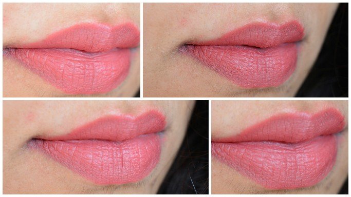 Christian Louboutin rococotte velvet matte lip Colour lip swatches