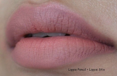 ColourPop Brink Lippie Stix with lip pencil