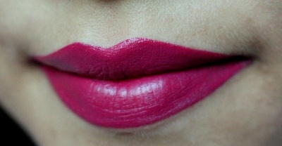 ColourPop Lock Diary Ultra Satin Lip swatch on lips