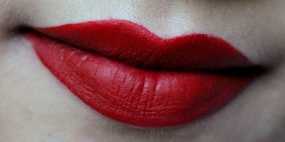 ColourPop Ribbon Ultra Matte Lip swatch on lips