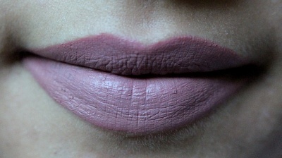 ColourPop Tiny Chum Ultra Satin Lip swatch on lips