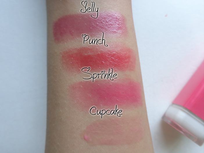 CoverGirl Jelly Colorlicious Oh Sugar! Vitamin Infused Balm swatches