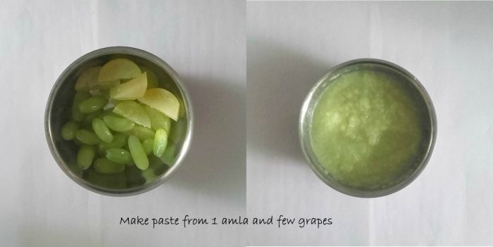 DIY - Amla and Green Grapes Face Pack for Skin Rejuvenation2