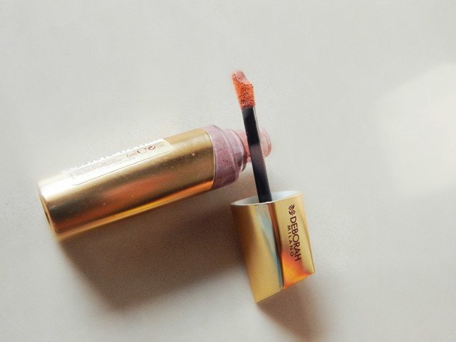 Deborah Milano Red Laque Liquid Lipstick Review