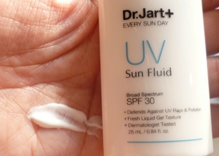 Dr. Jart+ Every Sun Day UV Sun Fluid Broad Spectrum SPF 30 Review4