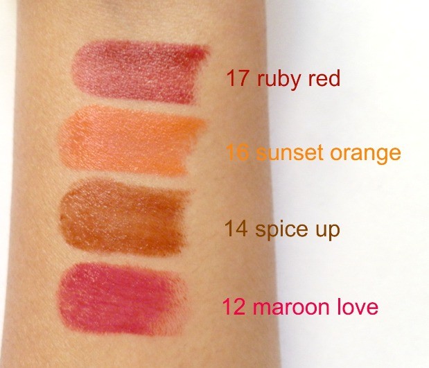 Elle-18-Sunset-Orange-Color-Boost-Lipstick-swatches
