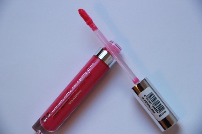 Essence XXXL Shine Lipgloss #36Popping Pink Review2