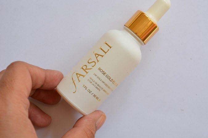 Farsali 24K Rose Gold Elixir bottle