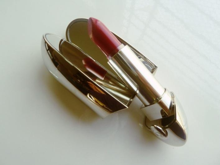 Guerlain 22 Greta Rouge G Jewel Lipstick Compact Review