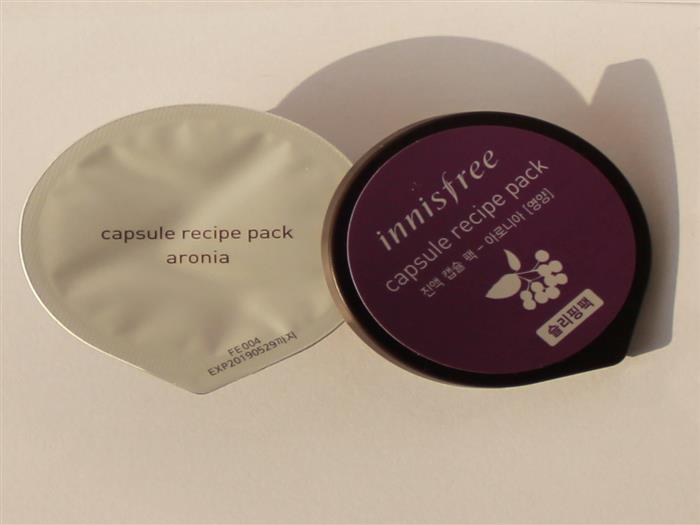Innisfree Capsule Recipe Pack - Aronia Review1