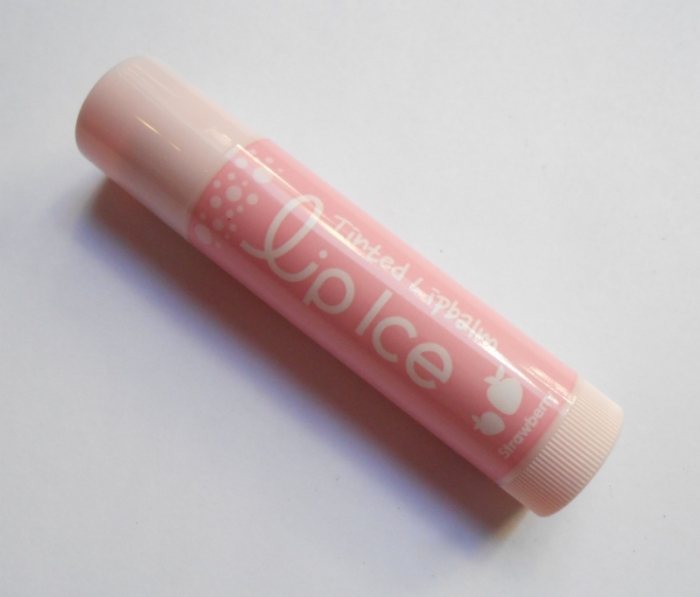 Lip Ice Baby Pink Strawberry Tinted Lip Balm Review5