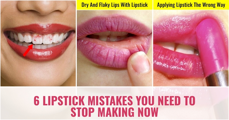 Lipstick mistakes you need to stop making now