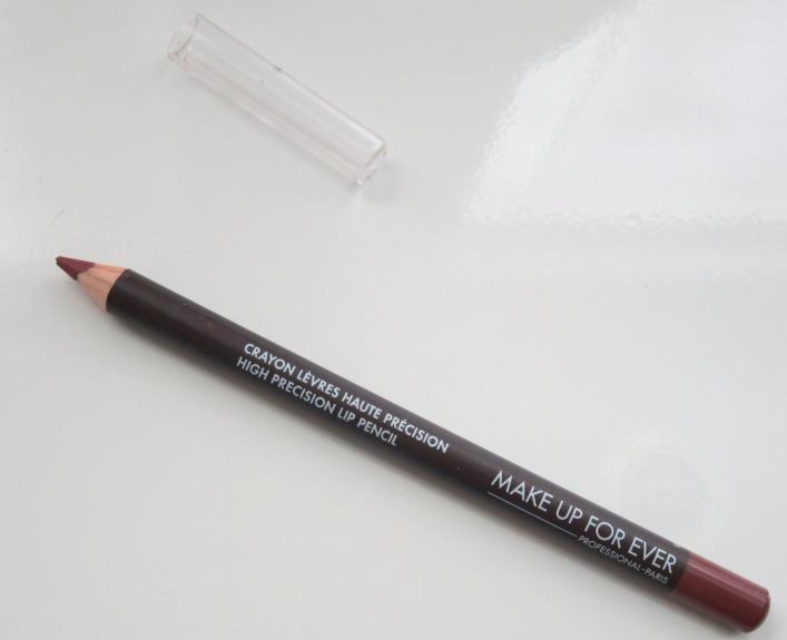 Make Up For Ever 14 Dark Brown High Precision Lip Pencil Lip Liner Review