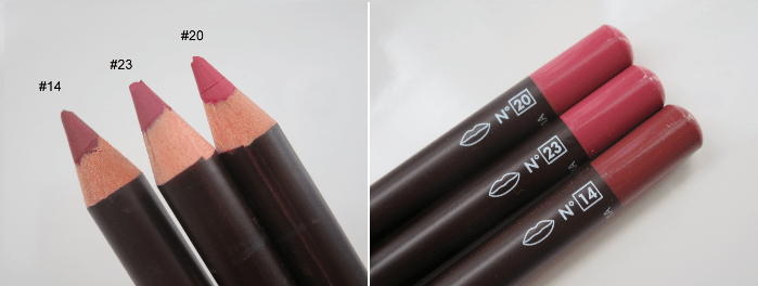 Make Up For Ever 14 Dark Brown High Precision Lip Pencils