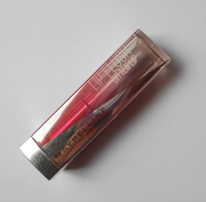 Maybelline RD03 Blackberry Cinnamon Lip Flush Bitten Lips Lipstick outer packaging