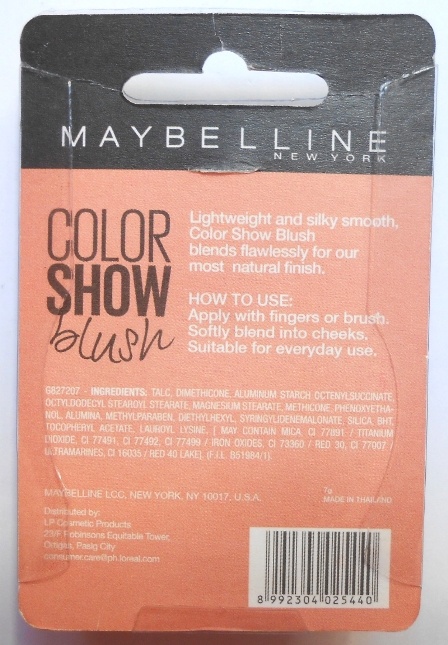 Maybelline Wooden Rose Color Show Blush product description