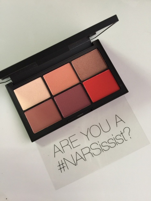 NARS unfiltered packaging palette