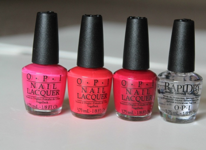 OPI Classic Nail Lacquer - Strawberry Margarita and Cajun Shrimp Review1