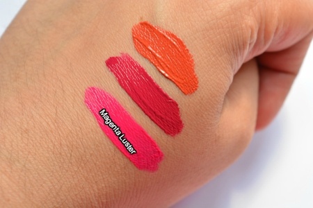 Sephora Collection Luster Matte Long-Wear Lip Color - Magenta Luster Review2