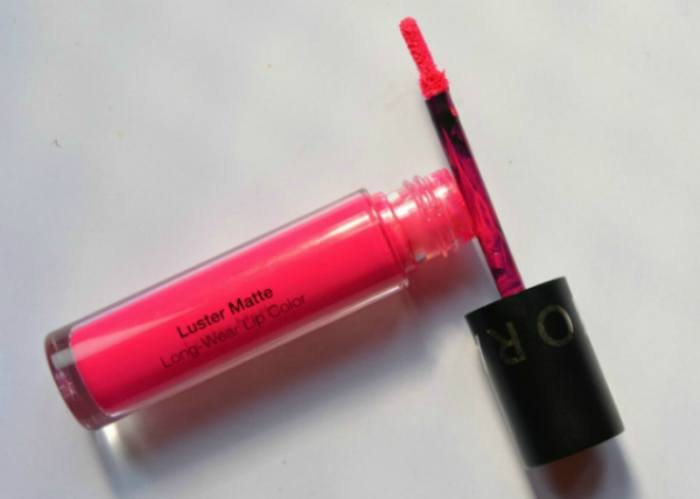 Sephora Collection Luster Matte Long-Wear Lip Color - Magenta Luster Review3