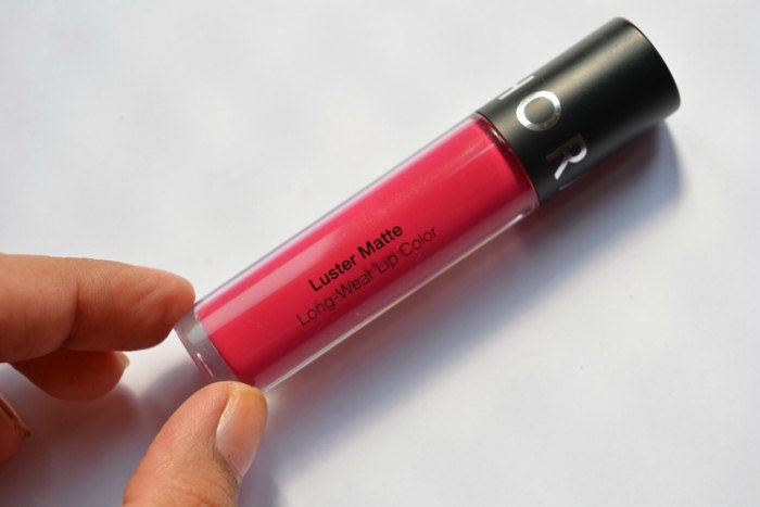 Sephora Collection Luster Matte Long-Wear Lip Color - Mulberry Luster Review2