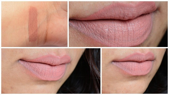Sephora Collection Pink Tea Cream Lip Stain lip swatches