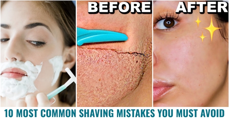 Shaving mistakes must avoid