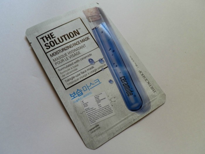 The Face Shop The Solution Moisturizing Face Mask Review
