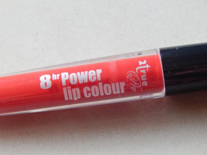 2True Cosmetics Pro 8Hr Power Lip Colour - Angelina Review4