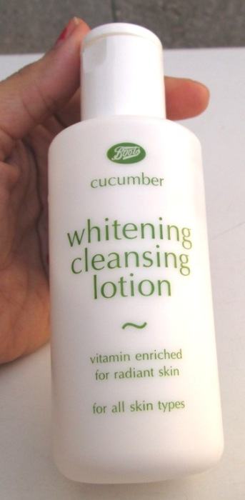 Boots Cucumber Whitening Cleansing Lotion Review