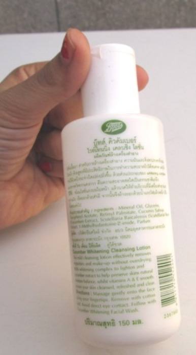 Boots Cucumber Whitening Cleansing Lotion Review5