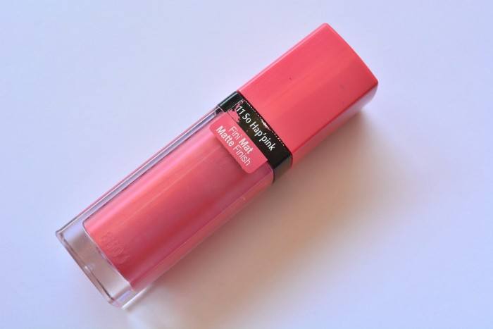 Bourjois Paris Rouge Edition Velvet Lipstick - 11 So Hap Pink Review1