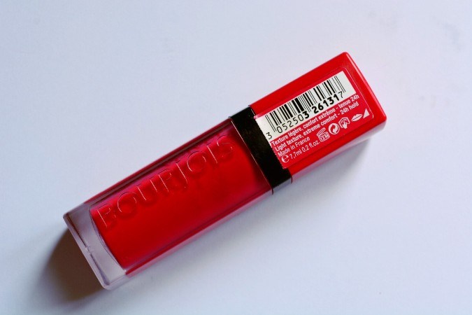 Bourjois Rouge Funchsia Edition Velvet Lipstick Review