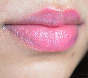 By Terry Baume De Rose Gloss lip swatch