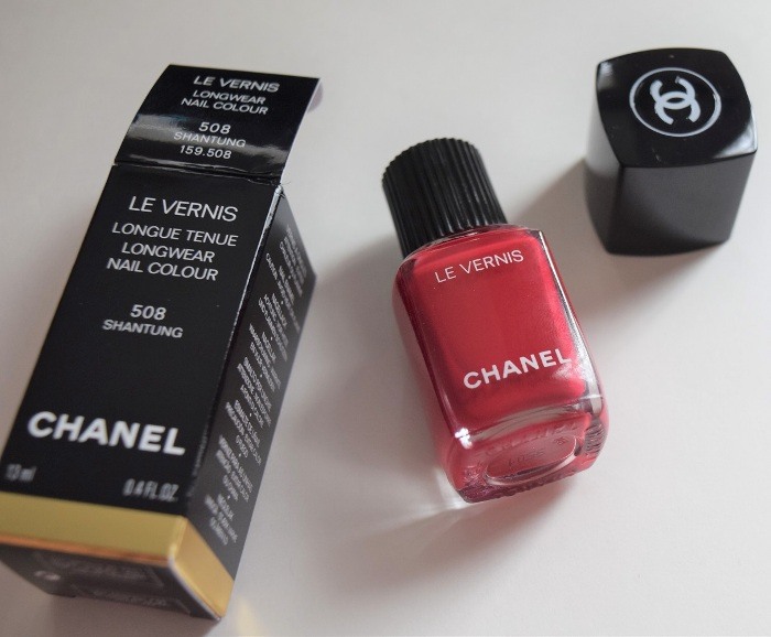 Chanel Le Vernis Longwear Nail Colour - #508 Shantung Review7