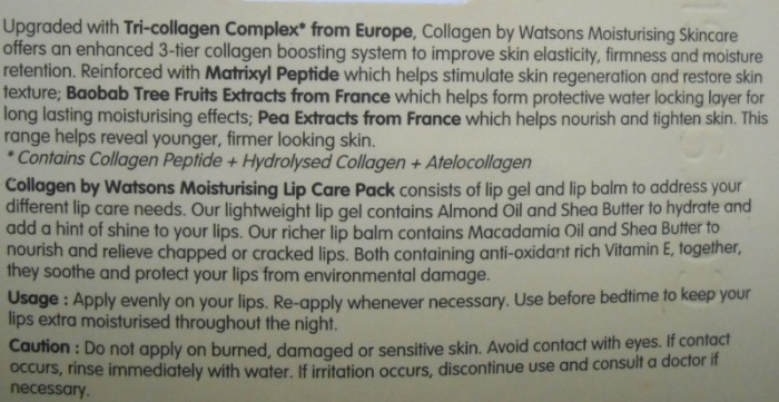 Collagen By Watsons Lip Care Pack Review5