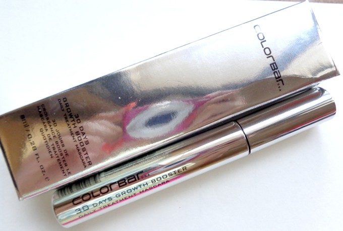 Colorbar 30 Days Growth Booster Daily Treatment Mascara outer packaging