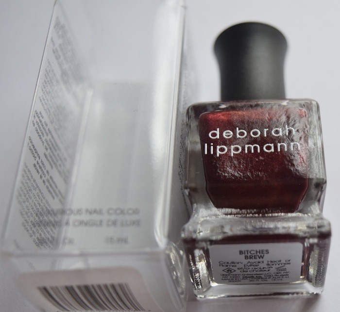Deborah Lippmann Bitches Brew Luxurious Nail Color Review2