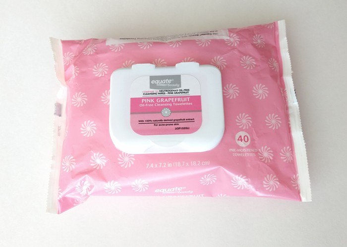 Equate Beauty Pink Grapefruit Oil-free Cleansing Towelettes Review
