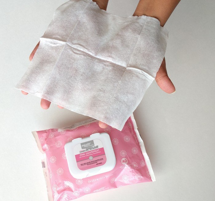 Equate Beauty Pink Grapefruit Oil-free Cleansing Towelettes Review3